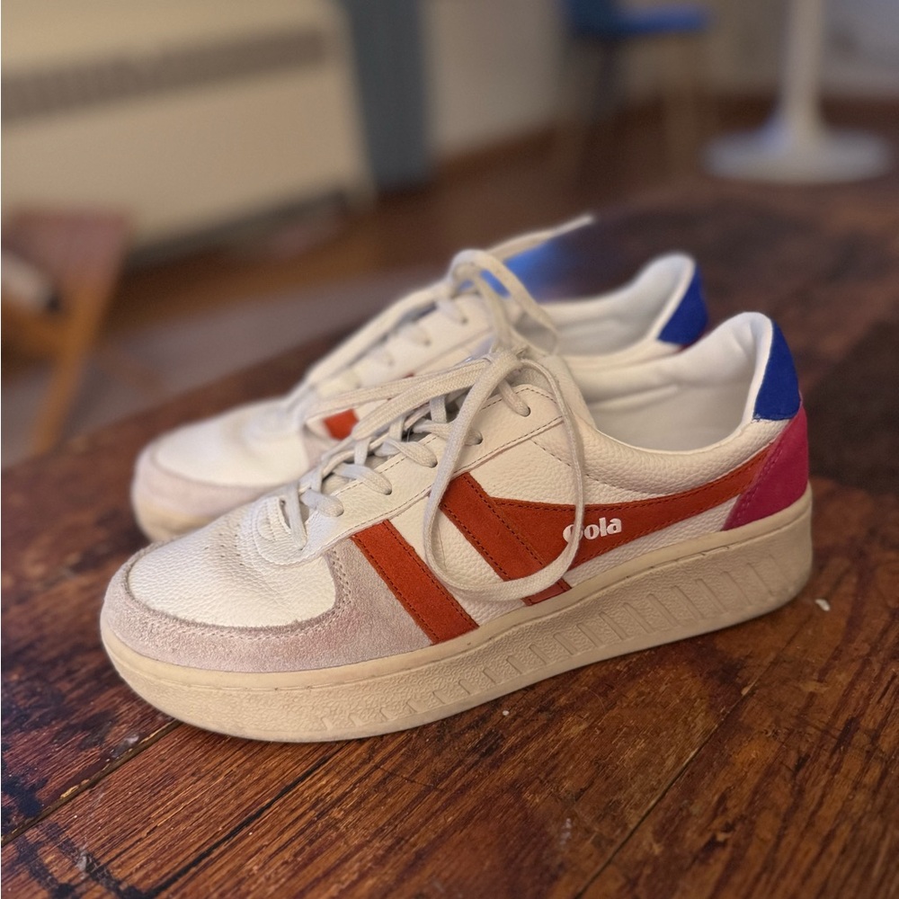 Gola Women’s Size 6 Sneakers – Retro Colorblock – Barely Worn
